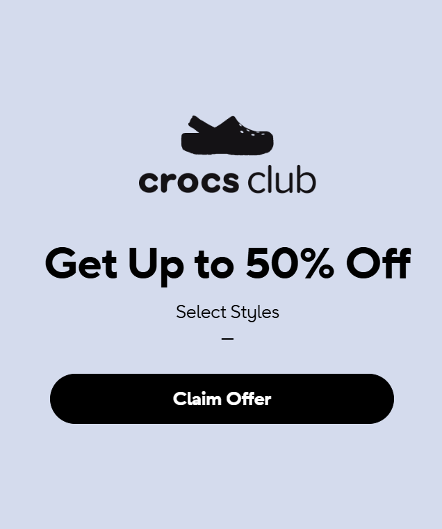 CROCS 50% OFF, 30% Off Crocs coupons, CROCS COUPONS, CROCS PROMO CODES