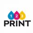 123 Print Logo