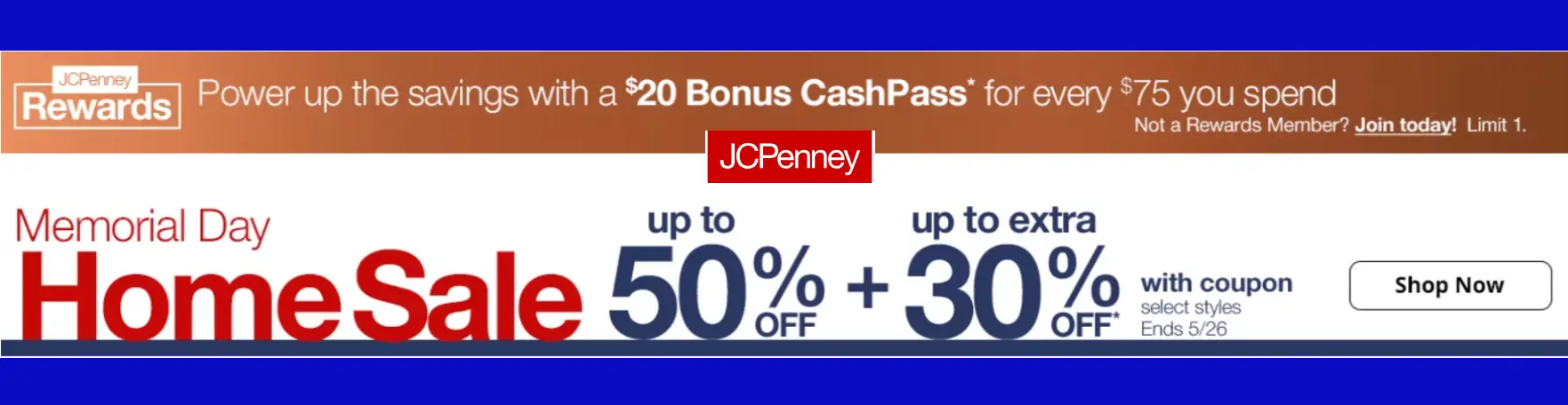 JCPENNEY CYBER DAYS